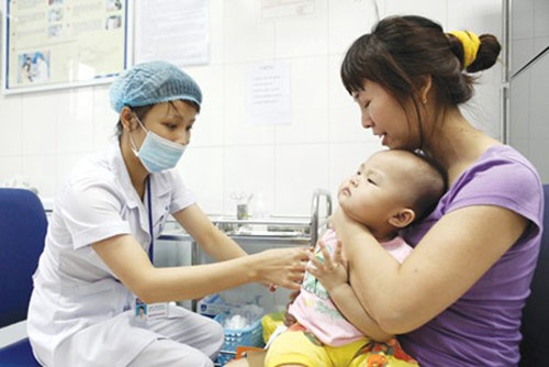 Gần 7 triệu trẻ được tiêm vắc xin sởi – rubella đợt 1