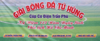 Bệnh viện Bệnh Nhiệt đới Trung ương tham dự Giải bóng đá giao hữu kỷ niệm 127 năm ngày sinh Chủ tịch Hồ Chí Minh