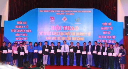 Hội thao Kỹ thuật Sáng tạo Tuổi trẻ ngành Y tế Khu vực Hà Nội lần thứ 27