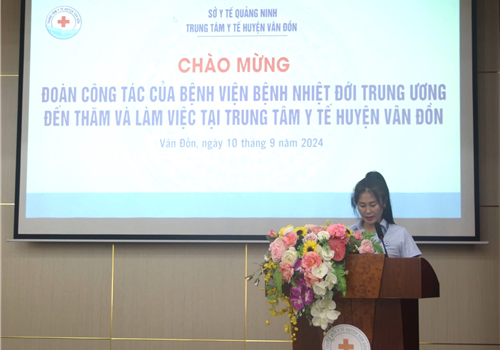 KÝ KẾT THỎA THUẬN HỢP TÁC GIỮA BỆNH VIỆN BỆNH NHIỆT ĐỚI TRUNG ƯƠNG VÀ TRUNG TÂM Y TẾ VÂN ĐỒN